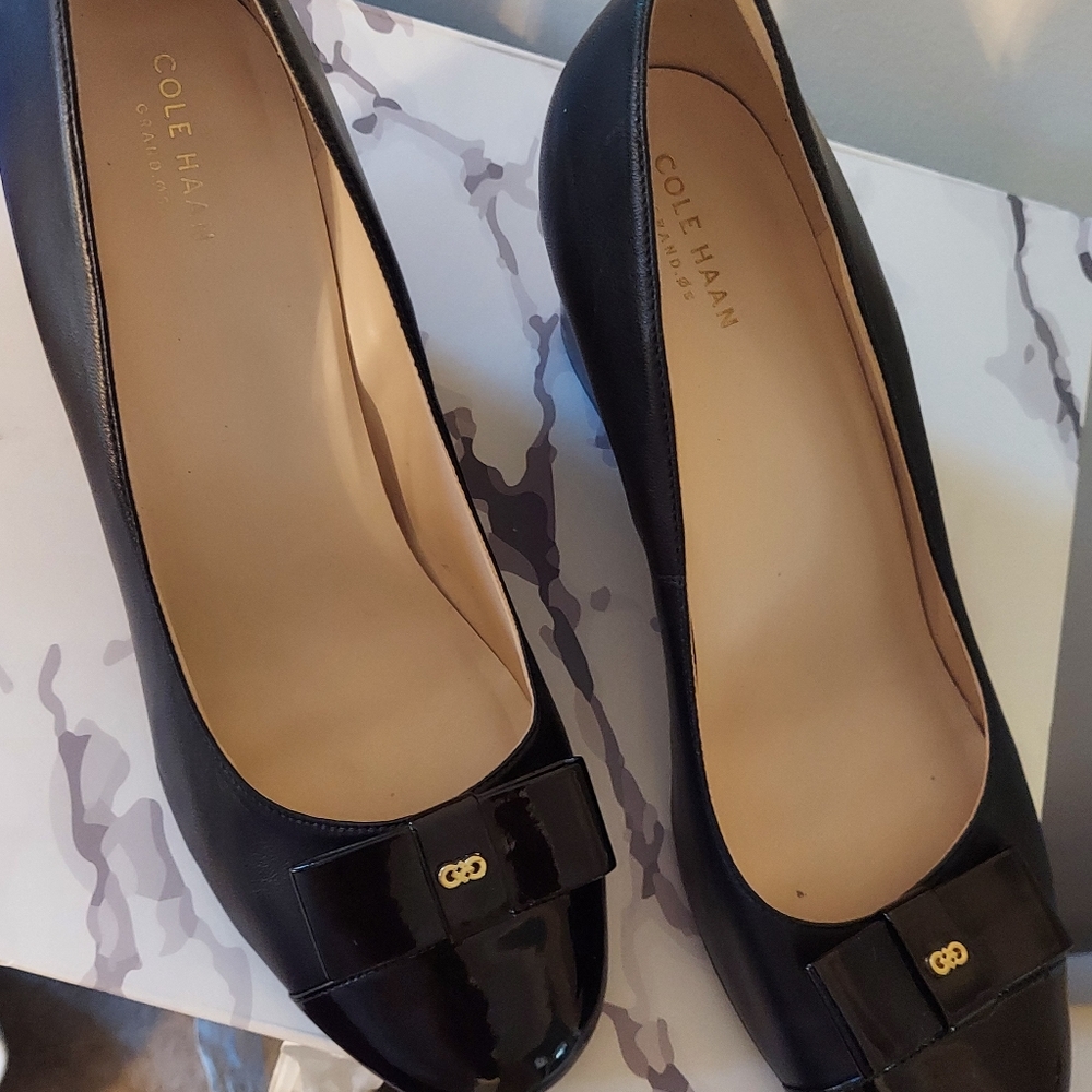 Blue shoes